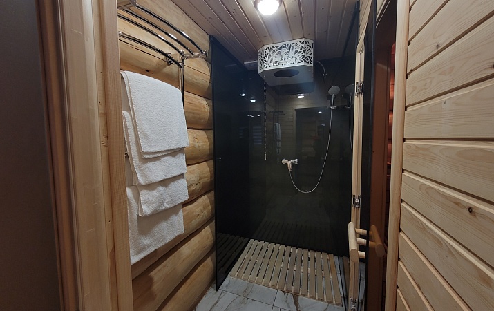 Новая баня на территории Дома отдыха "Логойский"